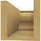 Ekena Millwork 6in. W x 6in. H x 16in. L Asheboro Woodgrain TimberThane Rafter Tail, Primed Tan RFTUR06X06X16ASHRCPR - alternate 6